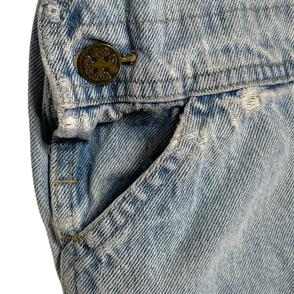 Vintage Baby OshKosh Bgosh Denim Overalls Est. 12 Mos‎ 11